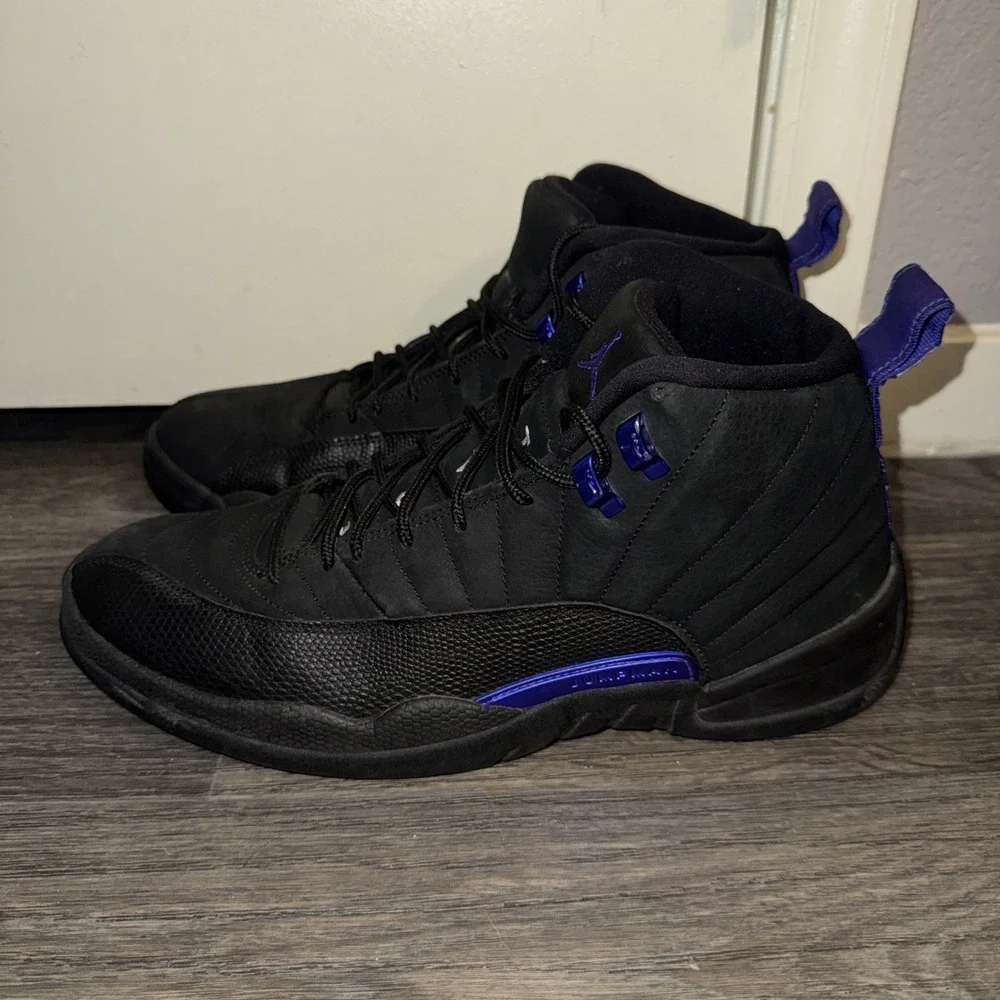 Nike Air Jordan 12 XII Retro Dark Concord Black Purple CT8013-005 Men's Size 12